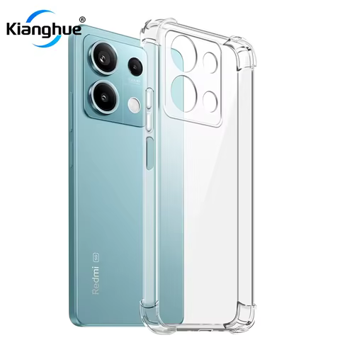 Shockproof Silicone Case For Xiaomi Redmi Note 13 12 12S 12T 11 11T 11S 10 10S Pro Plus Pro+ 4G 5G Clear Soft Ultra Thin Shell 10 best sales zoom f1 battery cover - №6