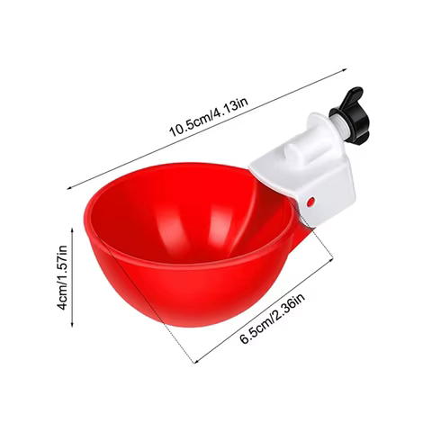4PCS Poultry Kit Automatic Chicken Water Feeder Automatic Drinking Bowl Feeding Watering Supplie Chicken Waterer 10 best sales chicken drinker - №10