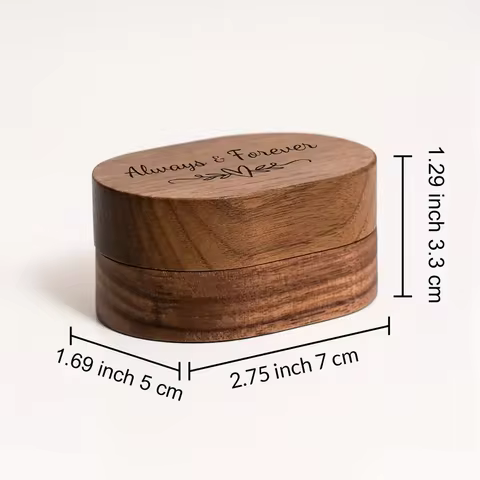 8 best sales wood ring box - №5