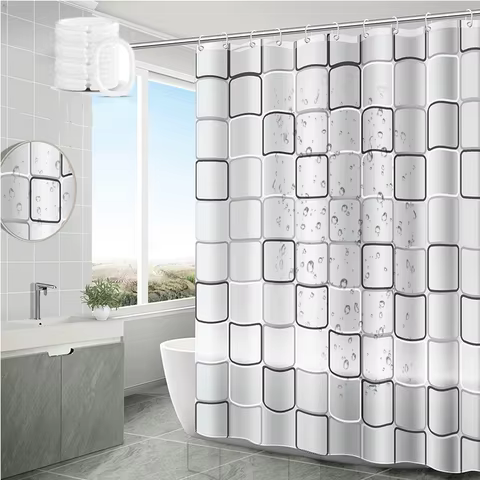 10 best sales luxury shower curtain - №9