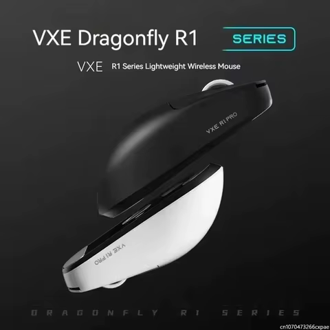 VXE Dragonfly R1 Wireless Mouse PAW3395 Sensor Nordic 52840 2KHz FPS Game Mouse Intelligent Speed Low Delay Game Office 10 best sales lenovo k900 - №5