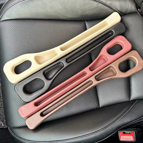 1 Pair Universal Car Seat Gap Plug Strip Side Seam Car Gap Filler Leak Proof Seat Gap Storage Organizer Interior Decoration 8 best sales tamiya f350 - №1