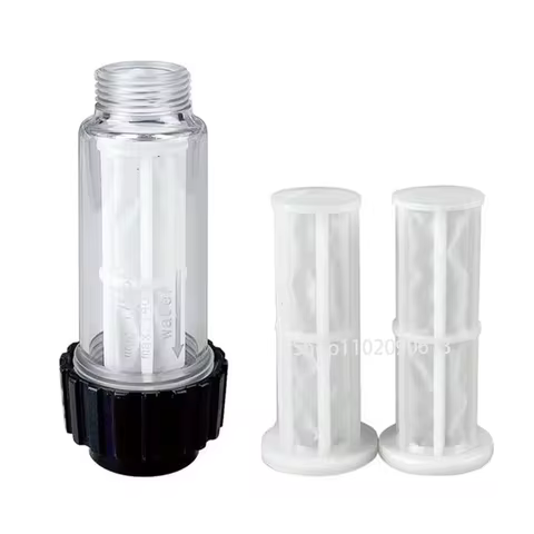 High Pressure Washer Water Filter For Karcher K2 K3 K4 K5 K6 K7 G 3/4'' Water Filters With 2 Filter Cores For Lavor For Nilfisk 10 best sales mineral filter - №8