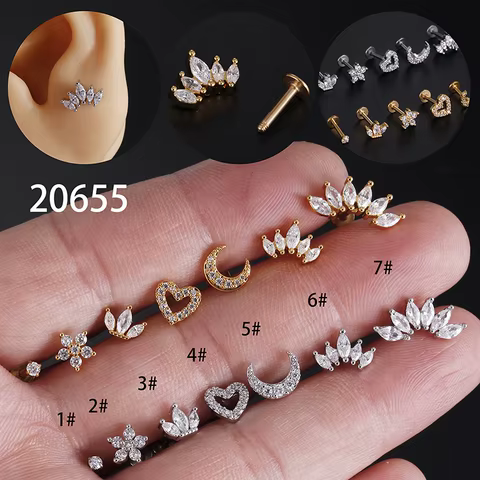 12 best sales vertical piercing - №9