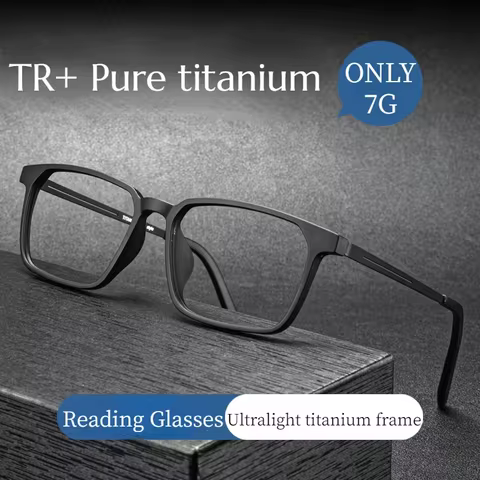 6 best sales titanium reading glasses - №3