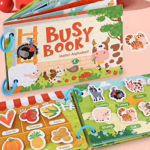 10 best sales baby busy book - №2