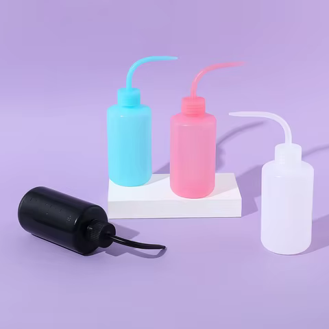 250ml Bulk Squeeze Water Squirt Bottles for Liquids with Narrow Mouth & Scale for Rinse Bottle Watering Tools, Plant Irrigation 12 best sales nicotine liquid - №12