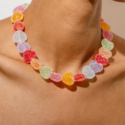 12 best sales gummy bear necklace - №11