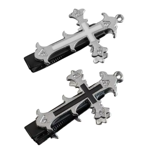 10 best sales emo hair clips - №9