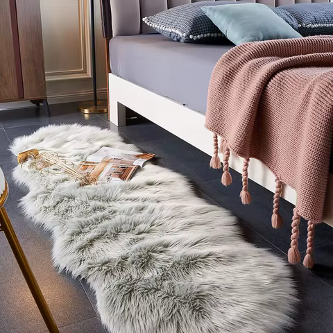 10 best sales irregular shaped rug - №5
