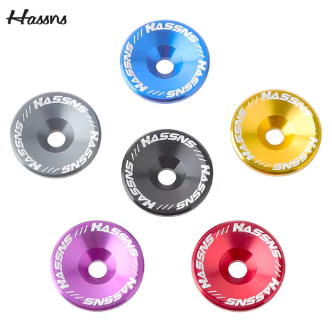 HASSNS Mtb Power Cap Stem Cap Bicycle Headset Top Cover For Mountain Road Bike Table Cover Aluminium Alloy Steering Series Top 6 best sales costco eyeglass frames - №3