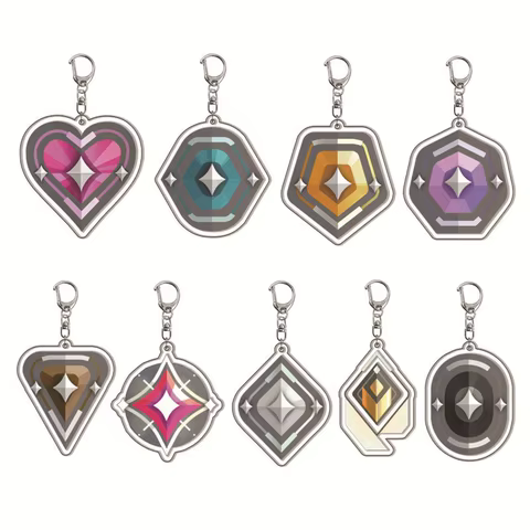 Hot Anime Game Valorant Keychain Figures Astra Killjoy Jett Sova Cypher Men Key Chain Bag Pendant Key Ring For Fans Jewelry Gift 8 best sales valorant keychain - №3