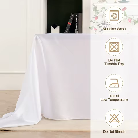 8 best sales polyester tablecloth - №6