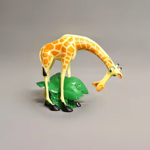 Movie Disney Madagascar Animal Lion Zebra Giraffe Collection Figures Boys Toys Gifts Model Dolls 12 best sales madagascar toy - №6