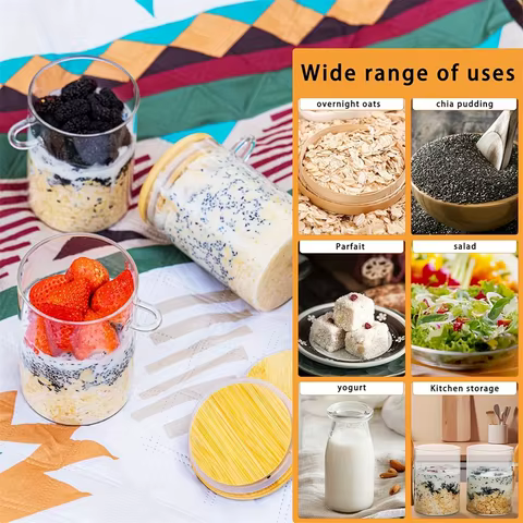 6 best sales glass jar set - №1