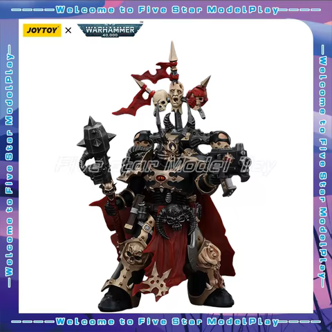 In Stock Original JOYTOY Warhammer 40K Chaos Space Marines Black Legion 1/18 Action Figure Model Toy Gift Collection 12 best sales space marine - №8