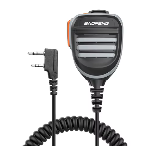 Baofeng UV K5 Microphone Speaker MIC for Baofeng UV 5R 82 888S UV 21 17 GPS UV 13 16 18 S9 Quansheng UV K5 5R Plus Walkie Talkie 10 best sales baofeng bluetooth headset - №2