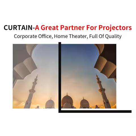 12 best sales reflective projector screen - №1