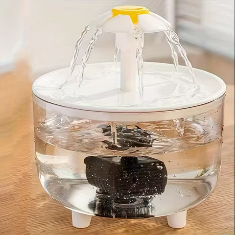 USB Electric Mute 1L Pet Water Fountain Automatic Cat Drink Bowl Filter Pet Drinking Dispenser Drinker For Cats Water Filter 12 best sales cat water bowl - №12
