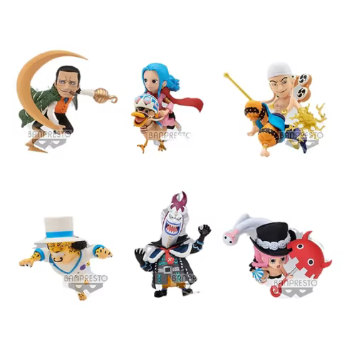 Bandai Genuine BANPRESTO Anime Figure Model One Piece WCF WT100 VO.5 VO.6 VO.7 Teach Corazon Bartolomeo Shirahoshi For Kids Gift 8 best sales wcf figure - №3