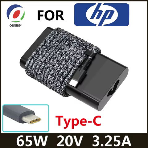 20V 3.25A 65W USB Type-C Laptop Adapter For HP Elitebook Spectrex x360 1030 1040 G3 G7 13 15 Pro 14-DB0006AU 8 best sales hp elitebook x360 1030 g3 - №2