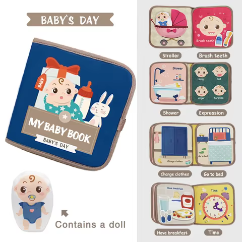 10 best sales baby busy book - №3