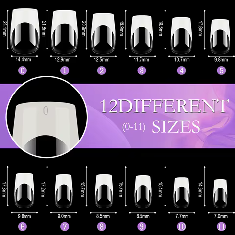 6 best sales arcylic nails - №6