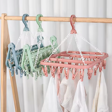 10 best sales collapsible drying rack - №9
