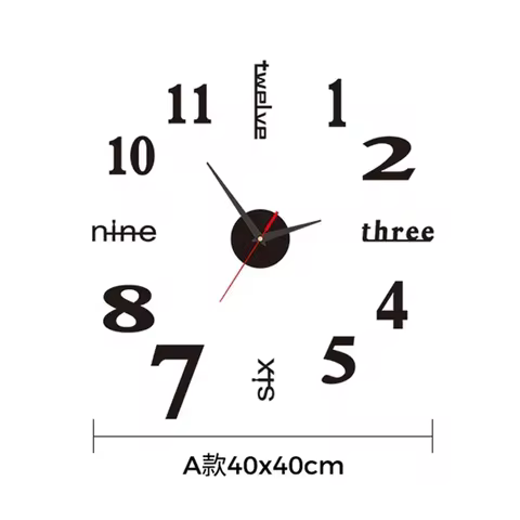 10 best sales 3d clock wall - №6