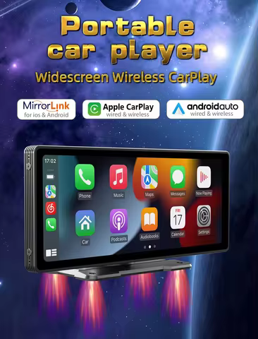 BQCC Universal 10.26'' Car Radio Multimedia Video Player Wireless Carplay/Android Auto/Mirrorlink BT AUX TF FM Car Player 10 best sales slme - №9