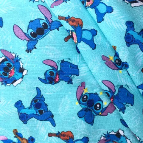 12 best sales lilo and stitch fabric - №10