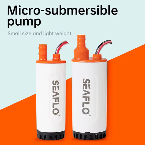 SEAFLO RV 12V submersible pump, micro water pump, water tank, water pump, DC portable car mounted small submersible pump 12 best sales rv water - №5