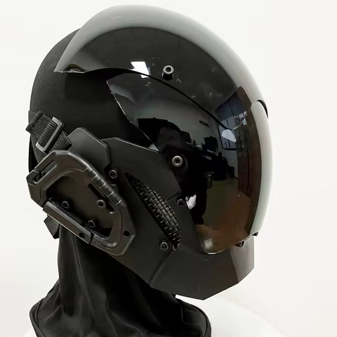 JAUPTO Cyberpunk Mask Playing Cosplay Robocop of the Future Futuristic Cool Standard Model Science Fiction for Halloween Party 12 best sales odst - №8