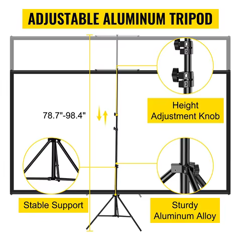 10 best sales projector screen stand - №1