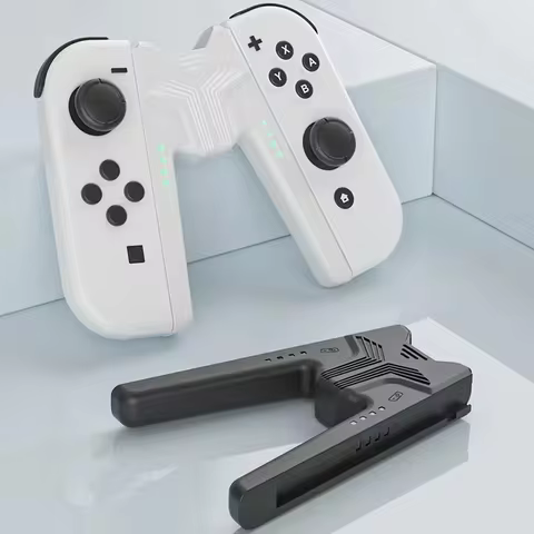 Aolion For NS2 Portable Charging Grip Bracket For Switch OLED For Joy-con Controller Charging Dock For Switch Game Accessories 10 best sales switch oled display - №10