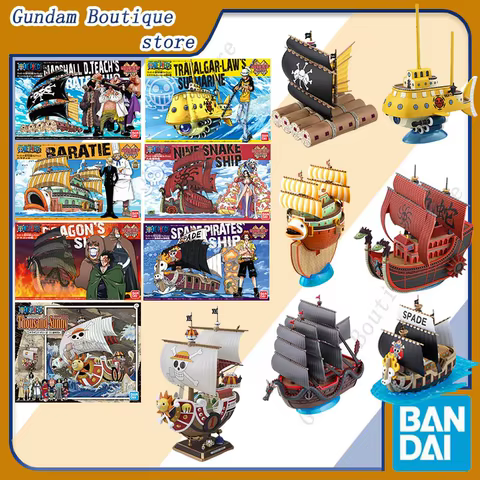 Bandai Genuine ONE PIECE GRAND SHIP COLLECTION Thousand Sunny Anime Action Figure Collectible Assembly Model Toys Gift Children 10 best sales one piece barco - №9