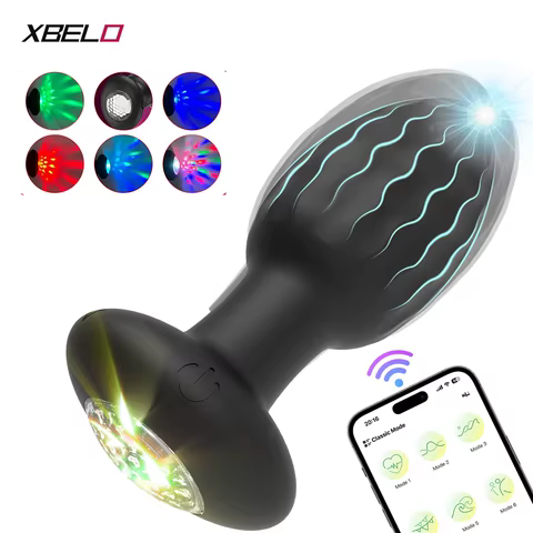 8 best sales anal plug vibrating - №8