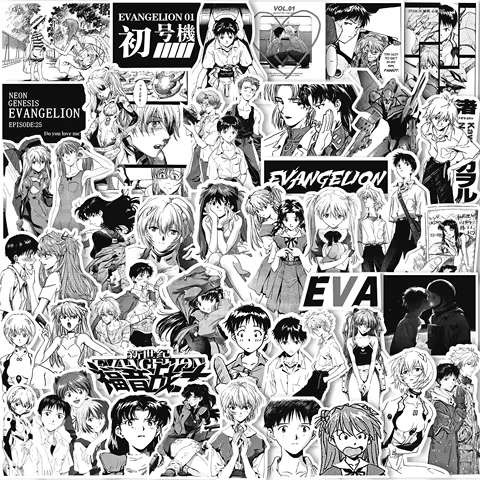 10 best sales evangelion sticker - №4