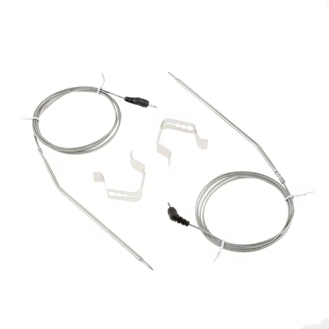 2sets Meet Thermometer Probes Stainless Steel TP20 TP25 TP08S Replacement Thermopro TP17 TP16 TP-07 TP06S TP04 TP09 Parts 12 best sales tp04 - №11