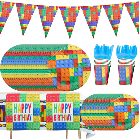 12 best sales lego birthday decorations - №5