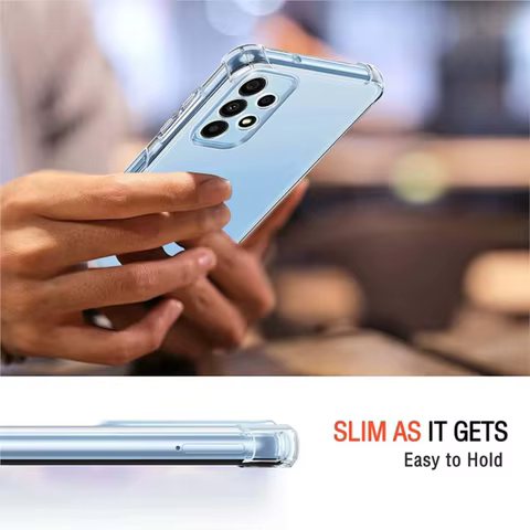 1.5MM Thick Air-Bag Clear Case for Samsung Galaxy A52 A72 A13 A23 A33 A53 A73 A04 A04S A14 A24 A34 A54 A22 A32 5G Cover Fundas 10 best sales clear case - №5