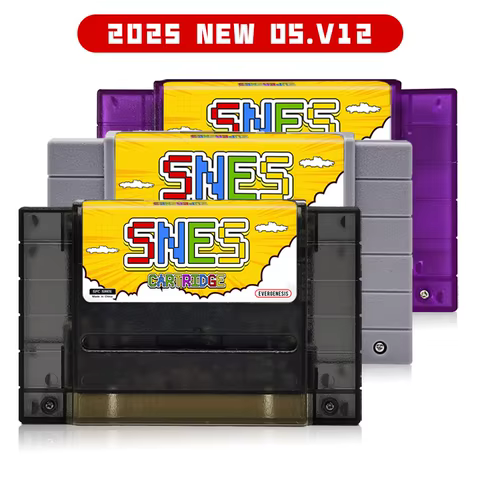 3000 in 1 V12 SNES Game Card With 8GB TF Card SFC Game Cartridge For SFC Super Famicom US Game Console Game Accessories 10 best sales famicom nes - №1