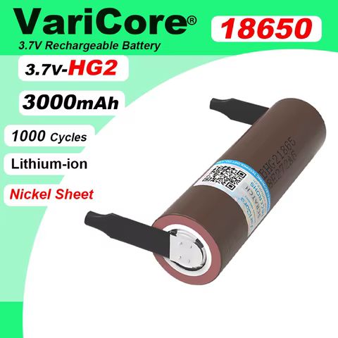 12 best sales lithium battery 18650 - №6