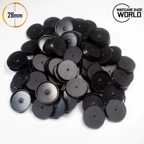 28mm Round Bases for Gaming Miniatures and Table Games 8 best sales 28mm terrain - №1