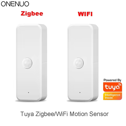 Tuya WiFi/Zigbee PIR Motion Sensor Smart Home Human Body Infrared Detector Security Smart Life Works With Alexa Google Home 10 best sales sensor smart - №7