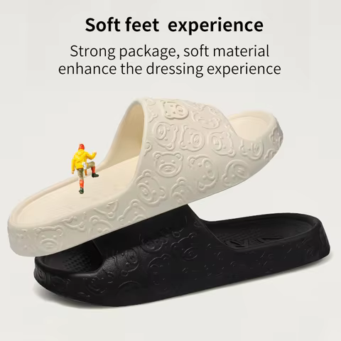 Non-slip Slippers Female Outer Wear 2024 New Bathroom Bathroom Indoor Home Sandals Female Summer Eva 12 best sales mudcloth - №8