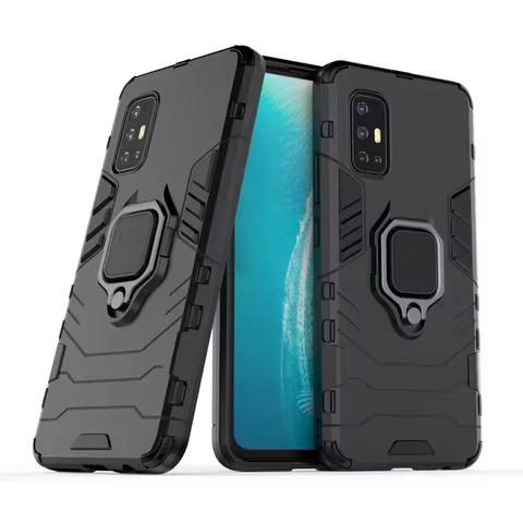 Shockproof Case For VIVO Y32 Y33S Y35 5g Y36 5g ?Y50 Y51A Y52S 5g ?Y53T Y54 5g Ring Stand Phone Back Case for VIVO Y55S Y67 Y70 8 best sales vivo y67 full cover - №1