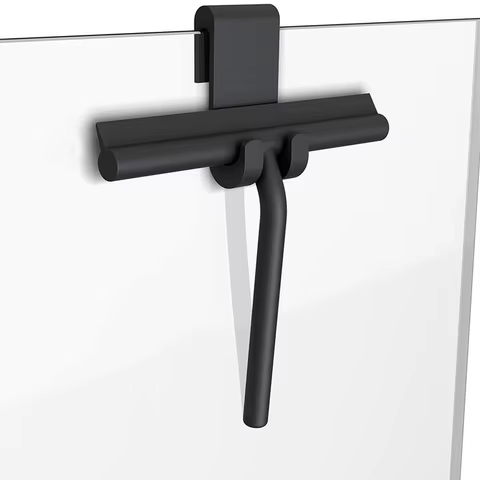 Bathroom Shower Squeegee Household Glass Wiper Tiles Car Window Mirror Silicone Scraper Doors Hanging Holder Cleaning Tool 10 best sales glass squeegee - №4