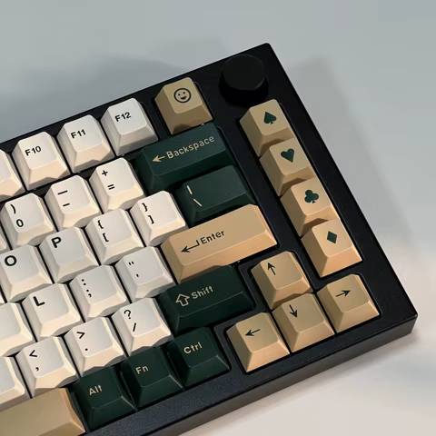163 Keys British Racing Green Keyboard Keycaps Cherry Profile Double Shot ABS Keycaps for MX Switches Mechanical Gaming Keyboard 10 best sales g512 logitech - №8