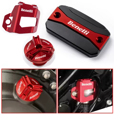 For Benelli TRK 502 502X Leoncino 500 TRK502 TRK502X motorcycle front brake fluid cap filler cap rear brake fluid protection cap 12 best sales zk502t - №7